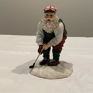 Christmas Golfing Santa